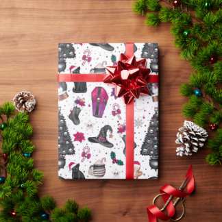 Gothic Christmas Wrapping Paper