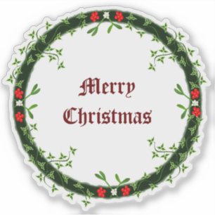 Gothic Christmas Wreath Custom