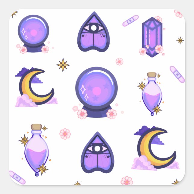 Gothic clutter sticker (Front)