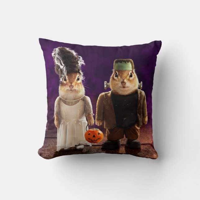 Gothic Couple Cushion (Front)