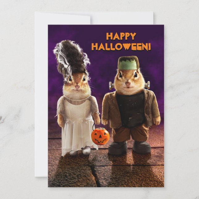 Gothic Couple Invitation (Front)