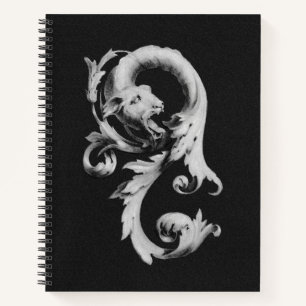 Gothic Creature Spiral Notebook