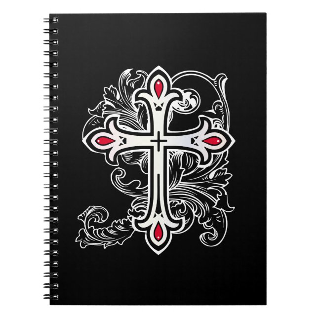 Gothic cross notebook (Front)