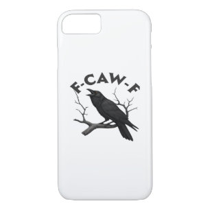 Gothic Crow Funny F-Caw-F Humor Essential Creative Case-Mate iPhone Case