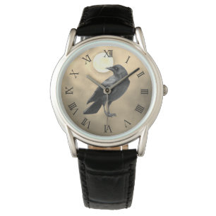 Gothic Crow Watch