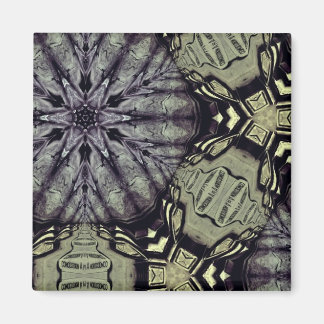 Gothic crypt mandala magnet