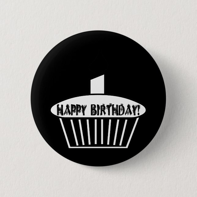 Gothic Cupcake 6 Cm Round Badge (Front)