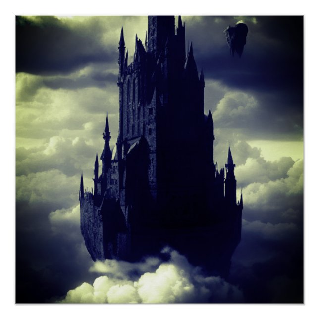 Gothic dark castle poster (Front)