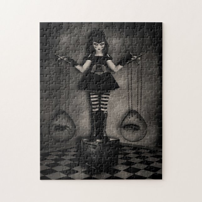 Gothic Dark Doll Jigsaw Puzzle (Vertical)