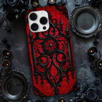 Gothic Design in Red and Black