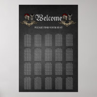 Gothic design with cool skulls 