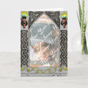 Gothic Door Frame card
