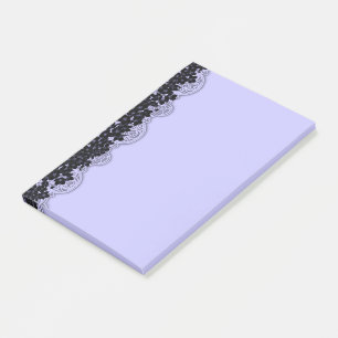 Gothic Elegance Blue Black Cherry Blossoms Post-it Notes