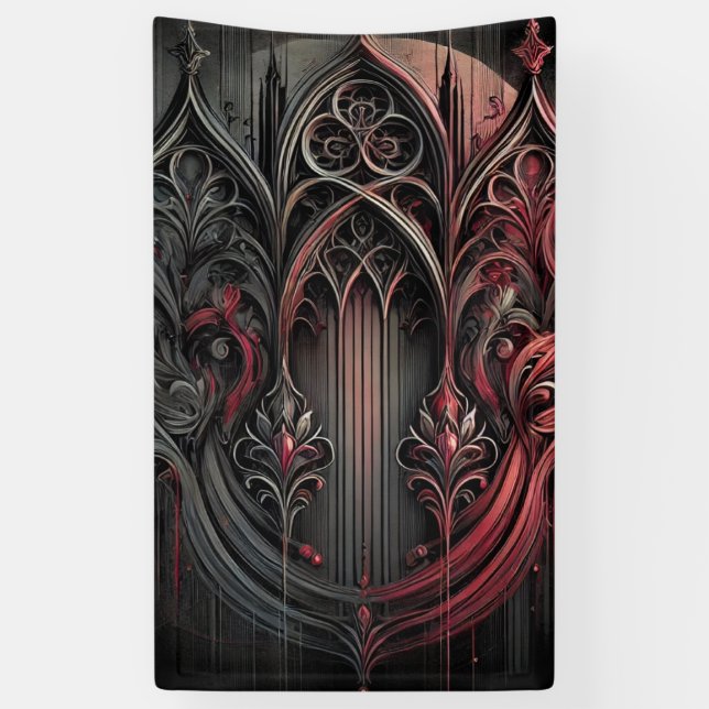 Gothic Elegance Event Banner (Vertical)