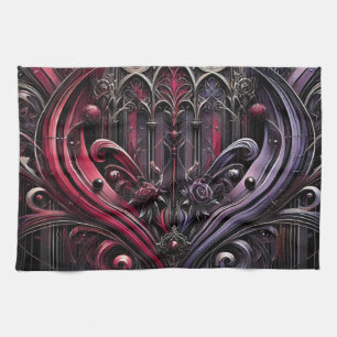 Gothic Elegance Kitchen Towel