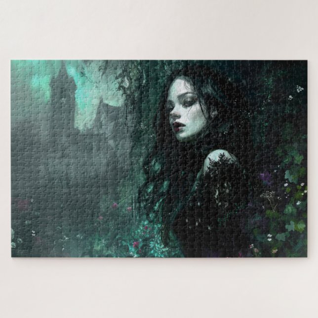 Gothic Enchantment Jigsaw Puzzle (Horizontal)