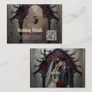 Gothic Eternal Love Enclosure Card