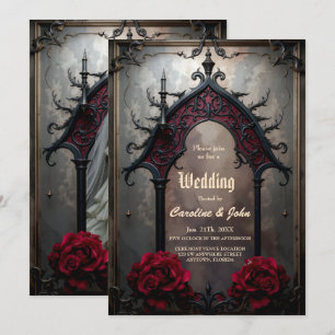Gothic Eternal Love Invitation