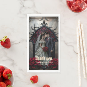 Gothic Eternal Love Napkin