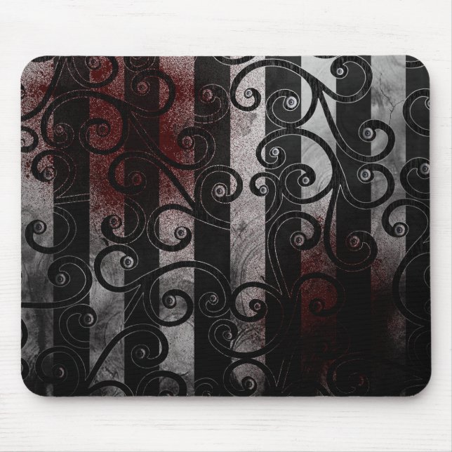 gothic eyeball mousepad (Front)