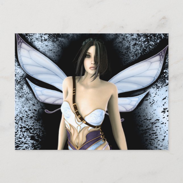 Gothic Faerie Solitude Artwork Postcard (Front)