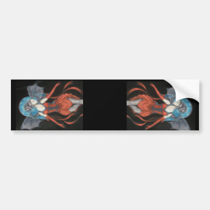 Gothic Fairies x 2 Bumper Sticker