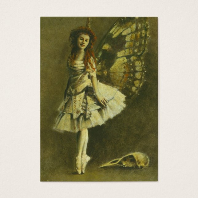 Gothic Fairy ACEO Artists Trading Card (Front)