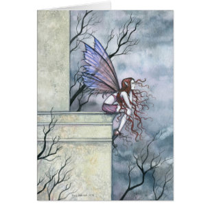 Gothic Fairy Card by Molly Harrison