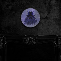 Gothic Fairy Indigo Gown | Deep Royal Purple Sheen