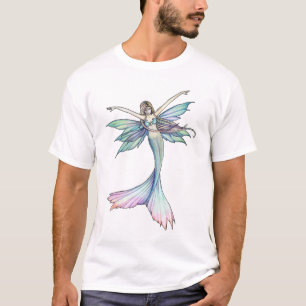 Gothic Fairy Mermaid Shirt by Molly Harrison