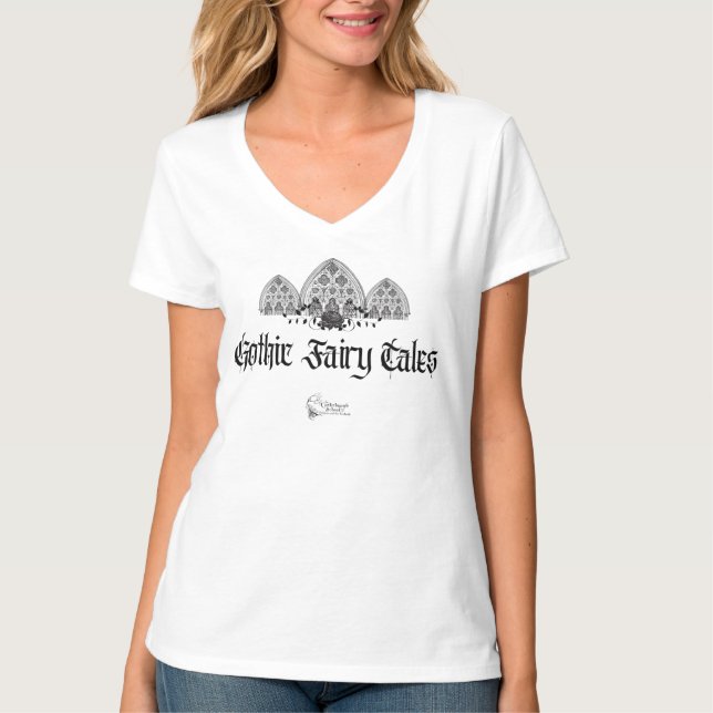 Gothic Fairy Tales Shirt - Black (Front)