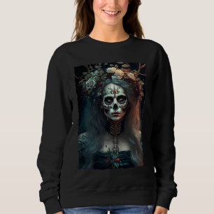 Gothic Fairycore Aesthetic Dark Art Horror Grunge Sweatshirt