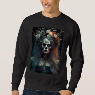 Gothic Fairycore Aesthetic Dark Art Horror Grunge Sweatshirt