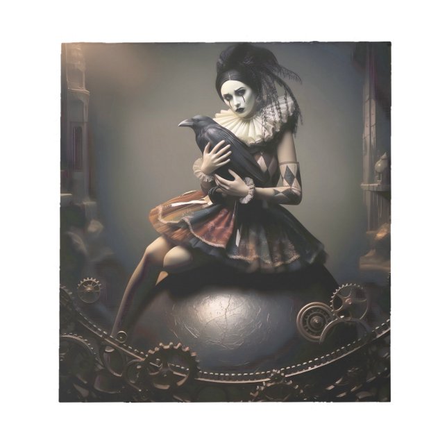 Gothic Fantasy Poster Notepad (Front)