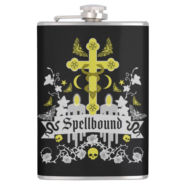Gothic Fashion Accessories Hip Flask (Front)