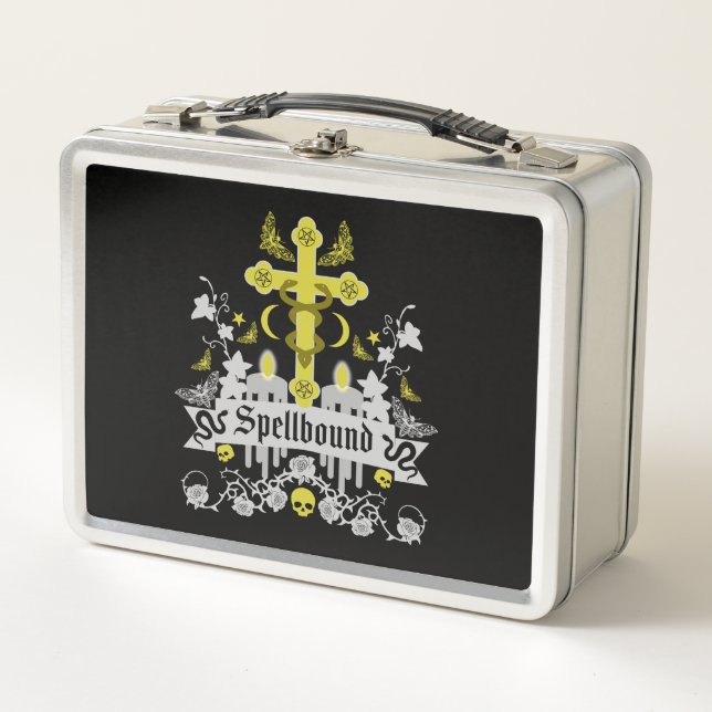 Gothic Fashion Accessories Metal Lunch Box (Front)