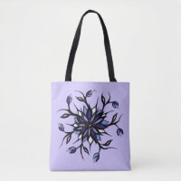 Gothic Floral Mandala Monsters And Teeth