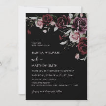 Gothic Floral Roses | Photo Wedding