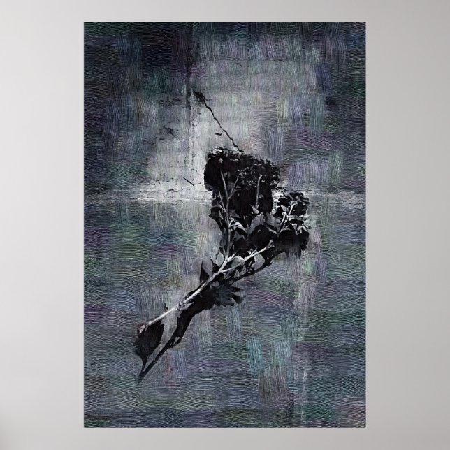 Gothic Flowers Poster (Front)