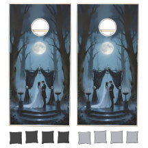 Gothic Forest Moonlight Wedding – Dark Romantic 