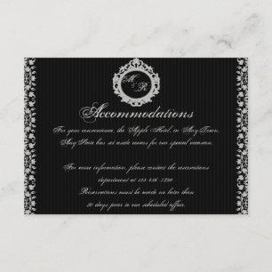 Gothic Frame Monogram Insert