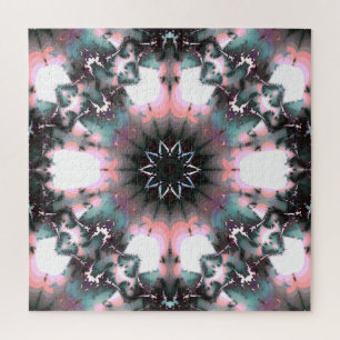 Gothic Frozen Winter Spider Web Jigsaw Puzzle