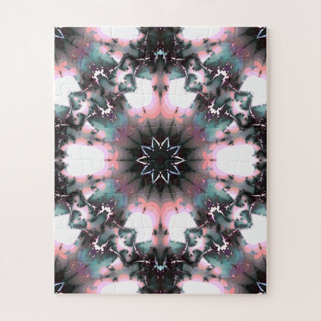 Gothic Frozen Winter Spider Web Jigsaw Puzzle (Vertical)