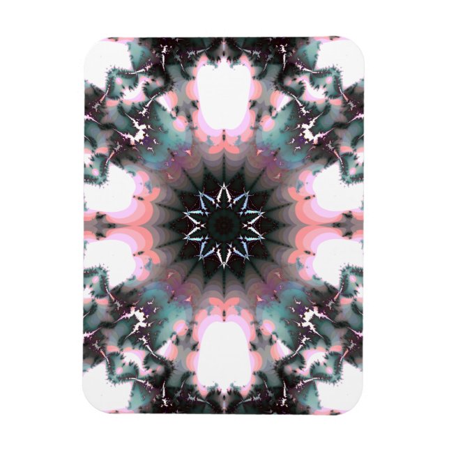 Gothic Frozen Winter Spider Web Magnet (Vertical)