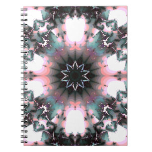 Gothic Frozen Winter Spider Web Notebook