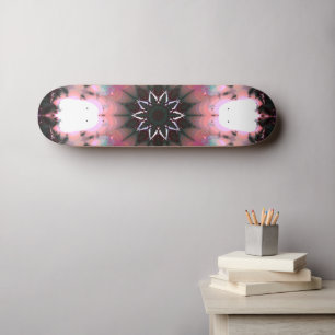 Gothic Frozen Winter Spider Web Skateboard