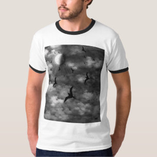 Gothic Full Moon Night Sky Men's Graphic T-Shirt
