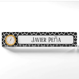 Gothic Garden Desk Nameplate