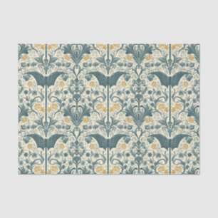 Gothic Garden Flight Tissue Paper – Dark Floral 