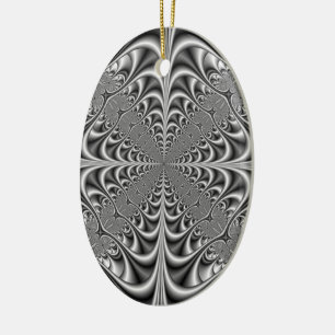 Gothic Geometry in Monochrome Ornament